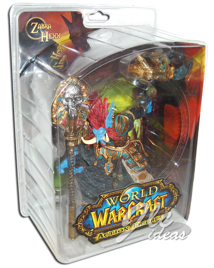 WOW Warcraft Troll Priest ZABRA HEXX Figure  